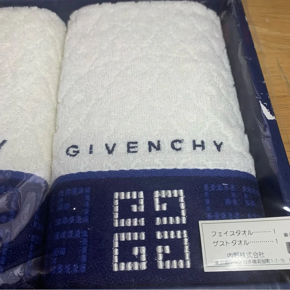 Givenchy Hand Towel and Face Towel Set